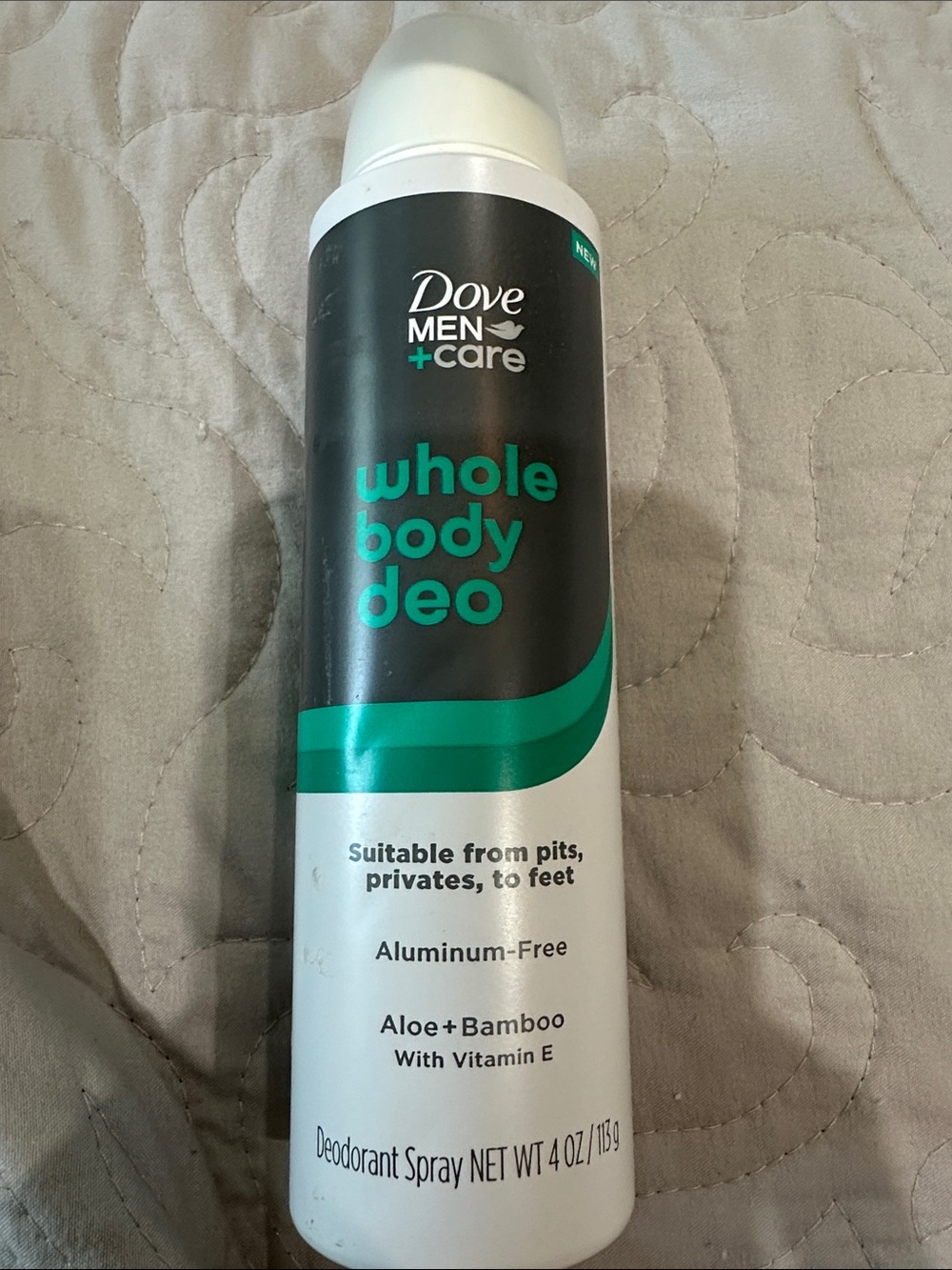 Whole Body Deo Spray – Aloe & Bamboo (White/Teal)